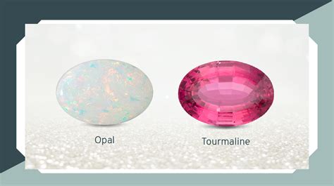 Birthstone of the Month (October): Opal & Tourmaline - IIG INDIA