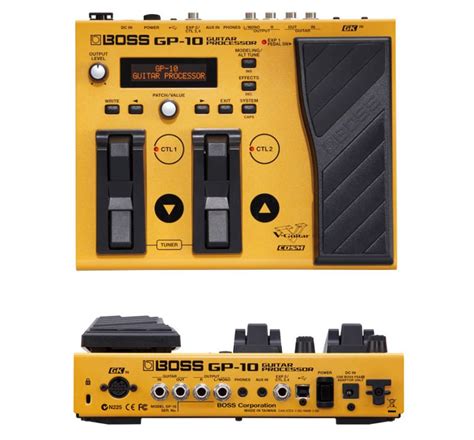 BOSS GP10 | Guitar pedals, Music lyrics, Studio gear