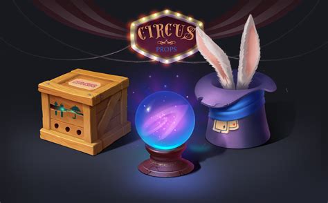 ArtStation - Circus props