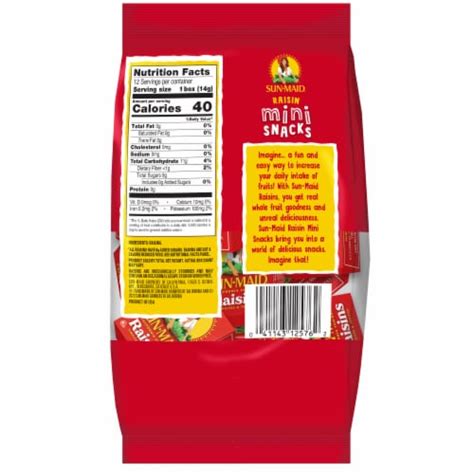 Sun-Maid® Raisins Mini Snacks, 12 ct / 0.5 oz - QFC