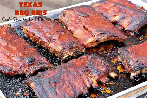 Texas BBQ Ribs - Can't Stay Out of the Kitchen