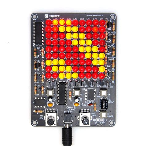 Gikfun LED Chaser Kit Soldering Practice Kit PCB Board for School Lear