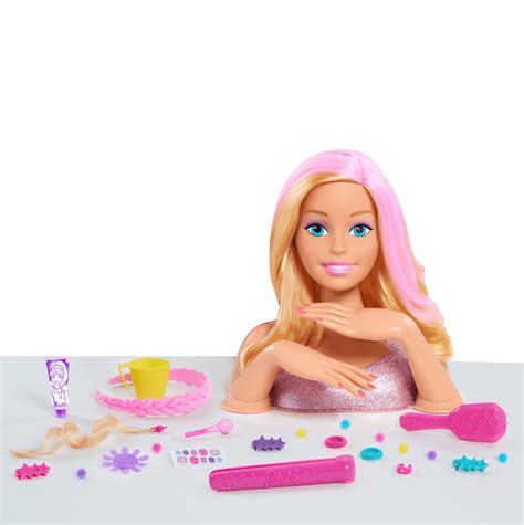 Barbie Color & Style Deluxe Styling Head - Blonde Hair - Walmart.com