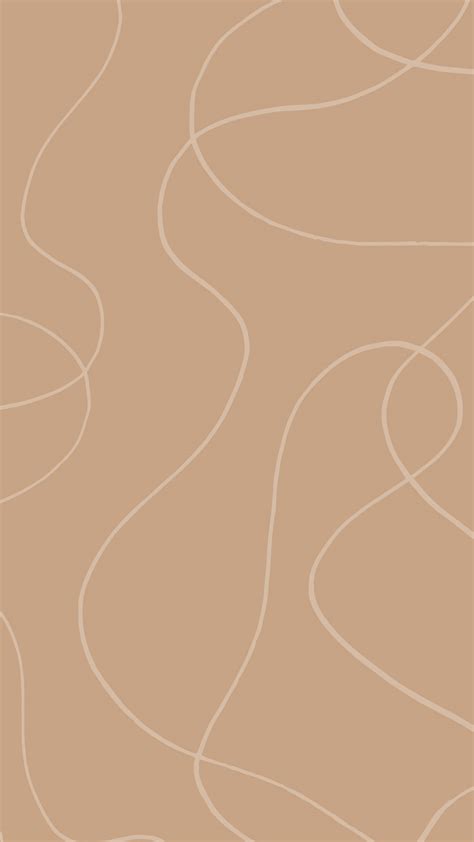 Download Minimalist Beige Brown Aesthetic Wallpaper | Wallpapers.com