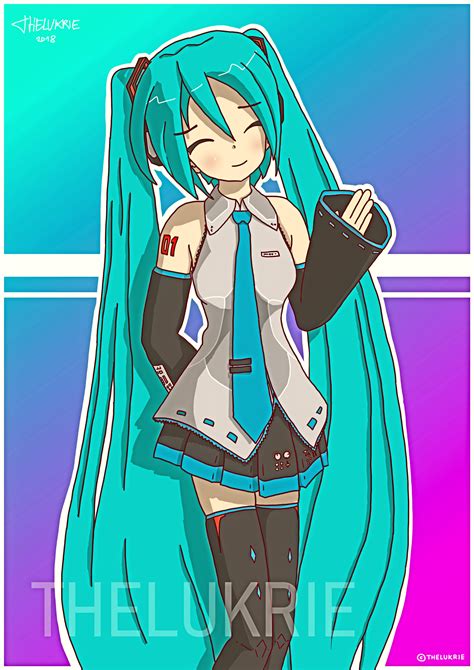 ArtStation - Hatsune Miku [Vocaloid FanArt]