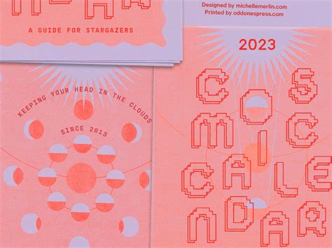 2023 Cosmic Calendar — Meesh Merlin | Graphic Design & Illustration