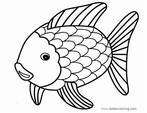 Rainbow Fish Printable Pdf