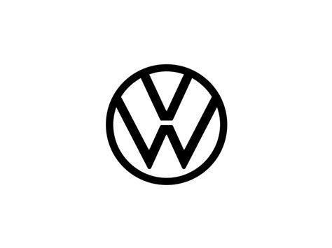 Volkswagen New 2021 Logo PNG vector in SVG, PDF, AI, CDR format