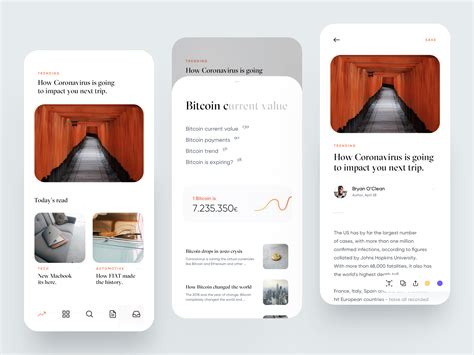 Newspaper App | Newspaper, Mobile design inspiration, Web app design