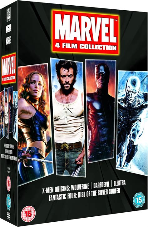 Marvel 4 Film Collection [DVD] [2003]: Amazon.co.uk: Hugh Jackman, Ben ...