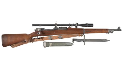 U.S. Springfield Model 1903 Sniper Style Rifle with Scope | Rock Island ...