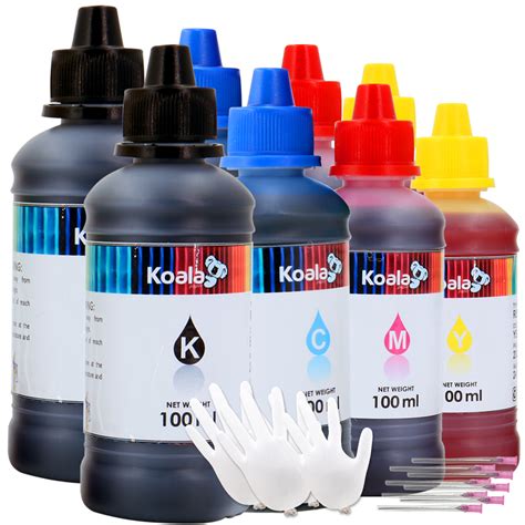 800ML Regular Printer Ink Refill Bottles for Epson HP Canon Brother ...