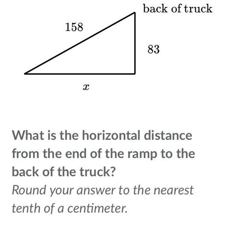 What is the horizontal distance - brainly.com