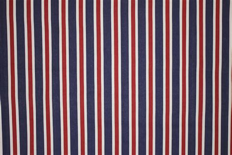 Blue Red and White Striped Fabric | The Stripes Company UK