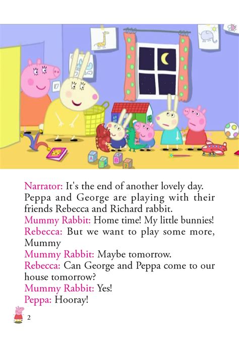 Peppa Pig Rebecca Rabbit Comes To Play