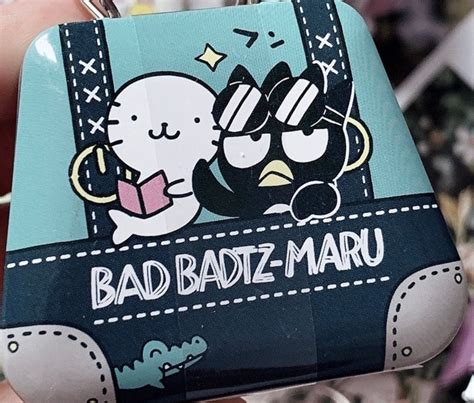 Bad Badtz Maru Stickers With Miniature Metal Carry Case - Etsy