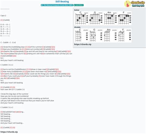 Chord: Still Beating - tab, song lyric, sheet, guitar, ukulele | chords.vip