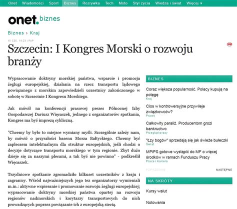 1. Międzynarodowy Kongres Morski | 11. Międzynarodowy Kongres Morski w ...