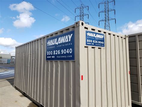 Storage Containers For Rent - Rental Guide - Contact Haulaway Today