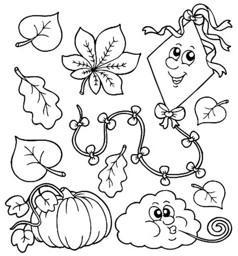 Fall Color Sheets Printable