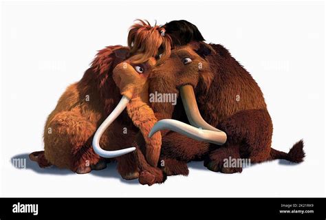 ELLIE, MANNY, ICE AGE: THE MELTDOWN, 2006 Stock Photo - Alamy