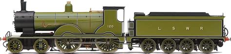 Hornby R3863 LSWR, Class T9, 4-4-0, 120 – Era 2 Locomotive – Steam – TopToy