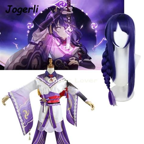 Genshin Impact Raiden Shogun Cosplay Costumes Clothing Game Character ...