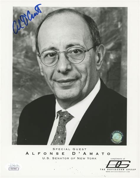 Al D'Amato Signed 8x10 Photo With (JSA COA) | Pristine Auction