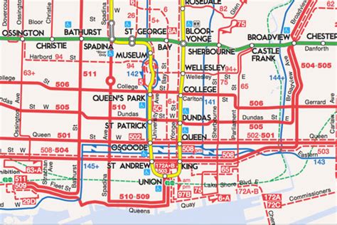 Is the new TTC system map easier to read?