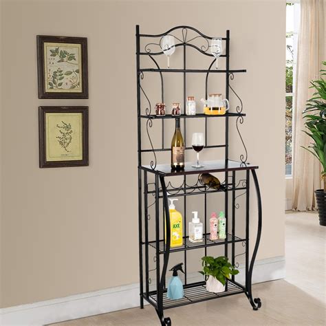 Buy Lowestbest 5-Tier Bakers Racks for Kitchen, Kitchen Corner Bakers ...