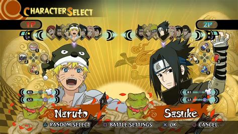 Naruto: Ultimate Ninja Storm All Characters [PS4] - YouTube