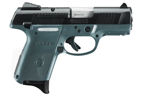 Ruger SR9c Compact 9mm Blue Titanium Centerfire Pistol | Sportsman's ...