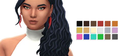 30 Best Maxis Match Curly Hair CC For The Sims 4 (All Free) – FandomSpot