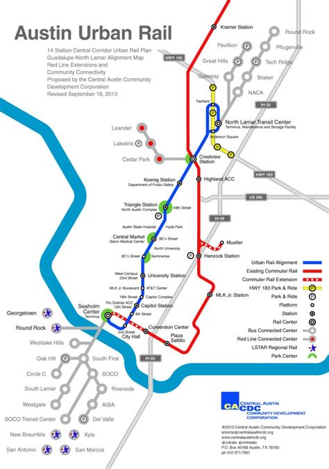 Austin Urban Rail In 7 Maps | Kut - Austin Texas Public Transportation ...