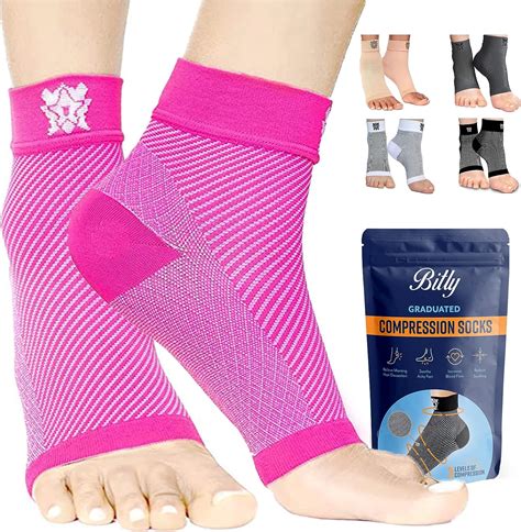 Bitly-Plantar Fasciitis Socks (1-Pair), Premium Ankle Support Unisex ...