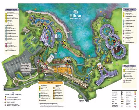 Hilton Hawaiian Village Map - United States Map