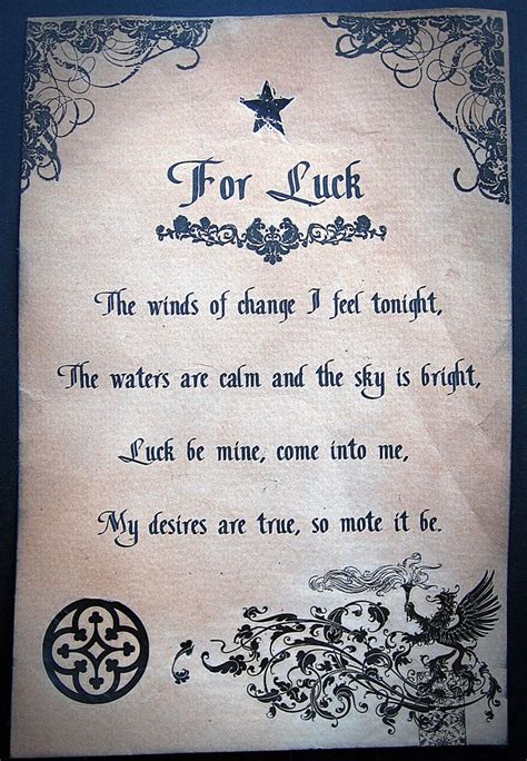 *a bit of serendipity* | Wiccan spell book, Good luck spells ...