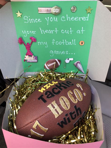 Homecoming Proposal - Fußballspieler & Cheerleader # ...