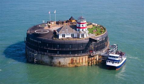 Unusual British holidays: Solent Forts between Portsmouth and the Isle ...