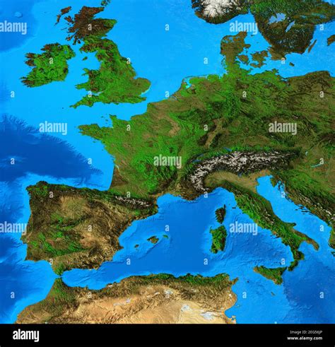 Detailed Map Of Europe