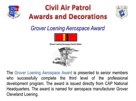 PPT - Civil Air Patrol Awards and Decorations PowerPoint Presentation ...