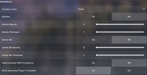 Valorant Cross Crosshair Settings - IMAGESEE