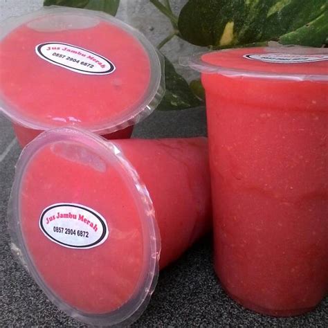 Jual Jus Jambu Biji Merah Kemasan Cup (Jogja Only) | Shopee Indonesia