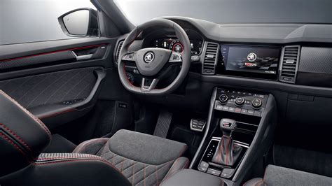 Skoda Kodiaq RS shows its sporty interiors - Autodevot