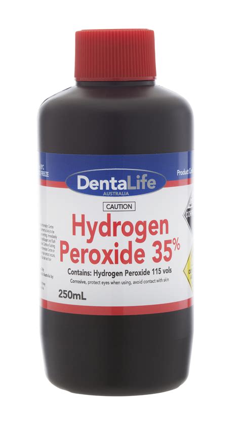 Hydrogen Peroxide 35% Food Grade 250 mL - Dentalife