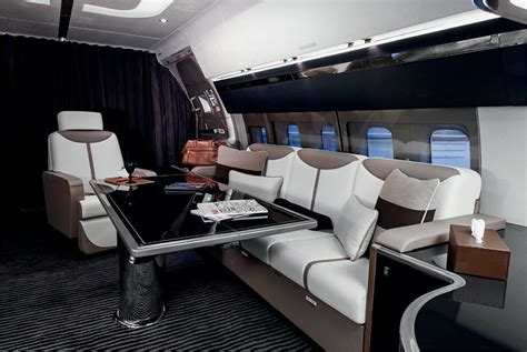 Project 5: Boeing BBJ 757 interior design - M&R Associates