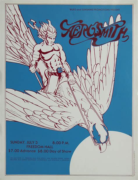 Aerosmith at Freedom Hall Original Concert Poster | Limited Runs