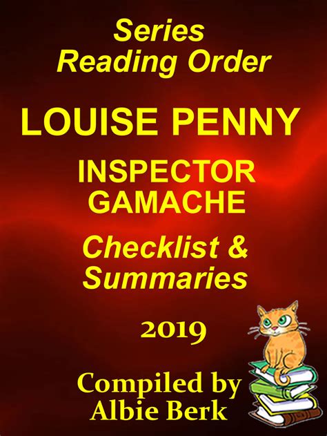 Read Louise Penny's Inspector Gamache: Series Reading Order with ...