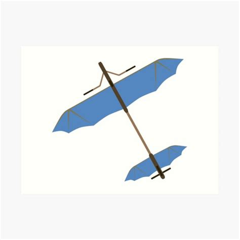 "Aang's Blue Glider" Art Print for Sale by CatyAnne | Redbubble