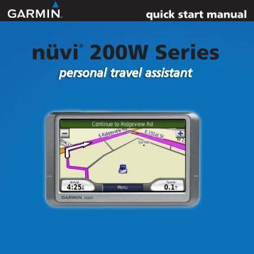 Garmin Nuvi 255w Instructions Manual - longgenerous